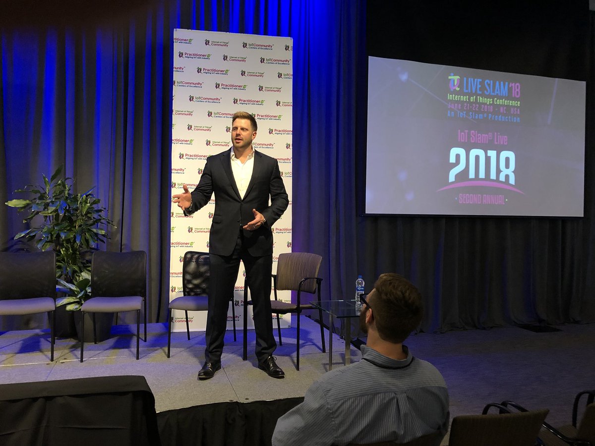SimtelligentInc's tweet image. Great turnout for Phillip Simulis’ talk on How Cognitive Analytics are Enabling #IoT in Healthcare #CognitiveAnalytics #AI #IotCommunity #Iotslam #HealthcareIoT