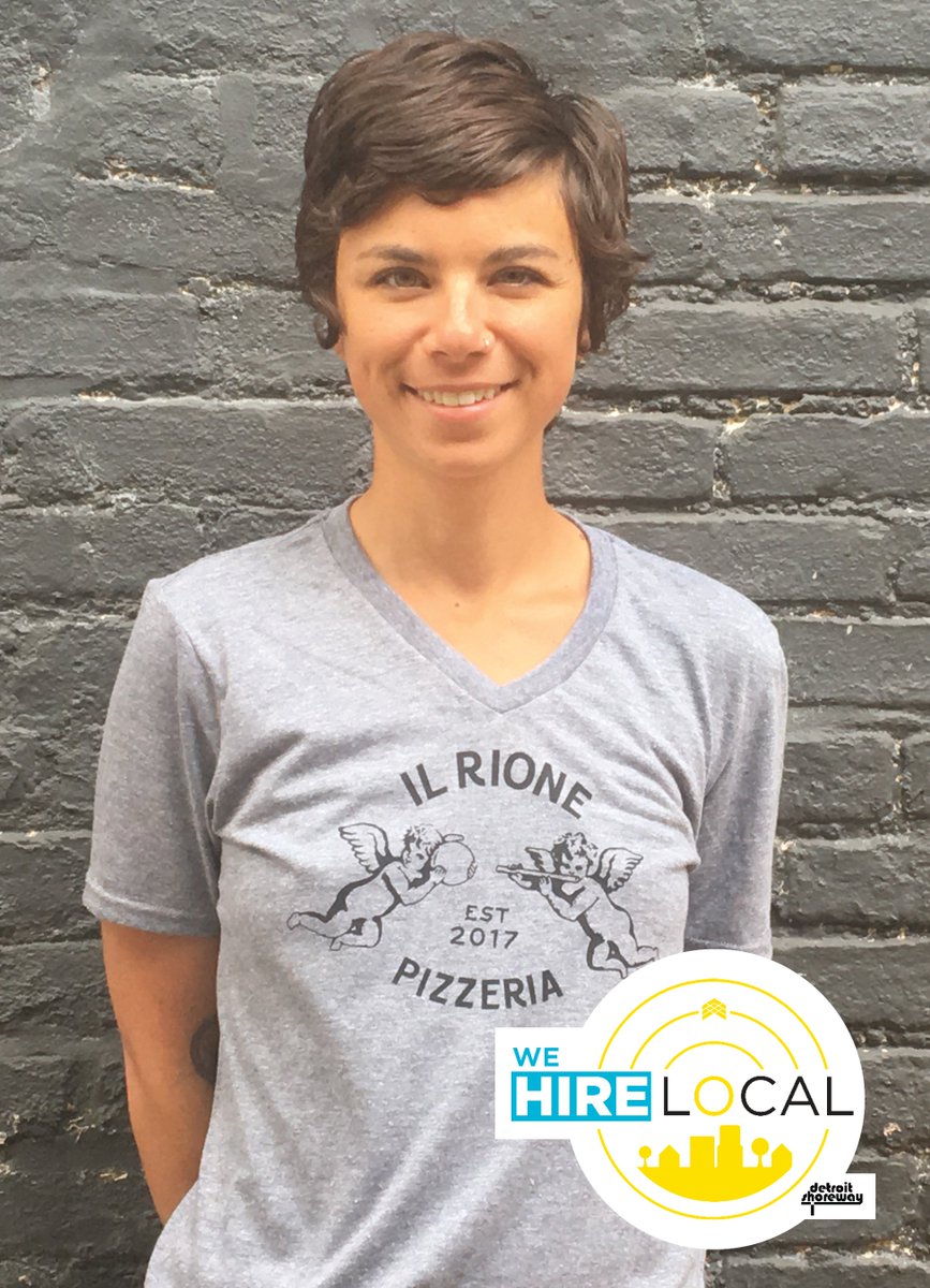 DetroitShoreway's tweet photo. Meet Cassandra! She works as a server at IL Rione Pizzeria She values living and working in the neighborhood because it allows her to balance her home life and job. We are proud to be partners with @TheCentersOhio and @PNCBank on Hire Local. #HireLocalCLE https://t.co/MxolLiaatq