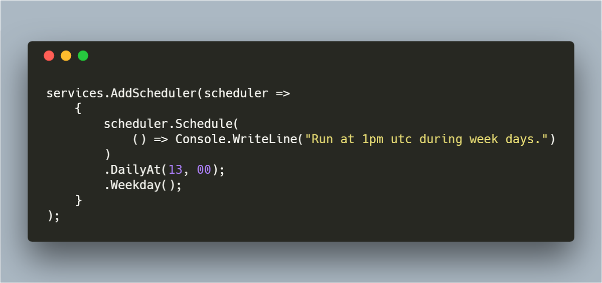 jamesmh_dev's tweet image. What if you could do this in your .Net Core apps? 

github.com/jamesmh/coravel

#dotnet #coravel #dotnetcore