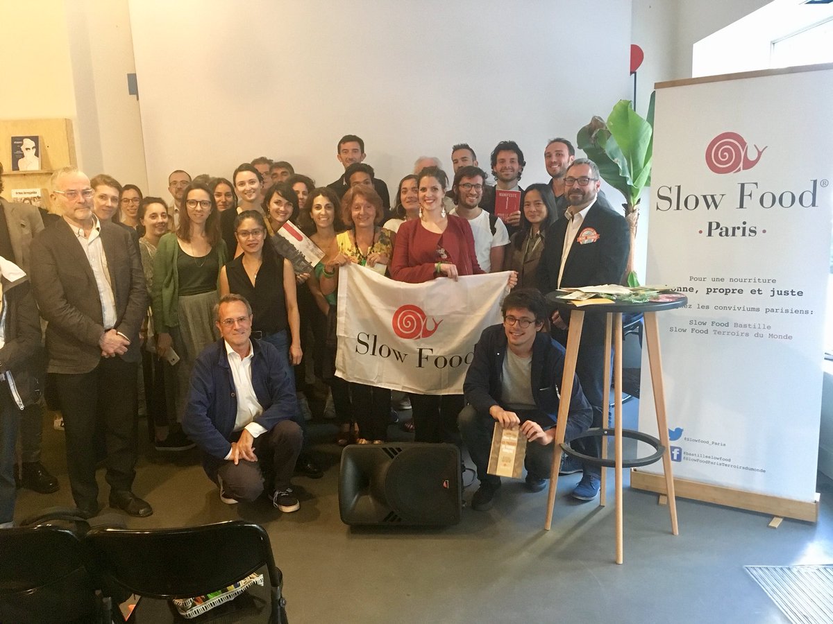 La communauté <a href="/Slowfood_Paris/">Slow Food Paris</a> se structure et s’organise ! #paris #slowfood #alimentation #agriculture
Retrouvez la vidéo de l’événement sur la page Facebook