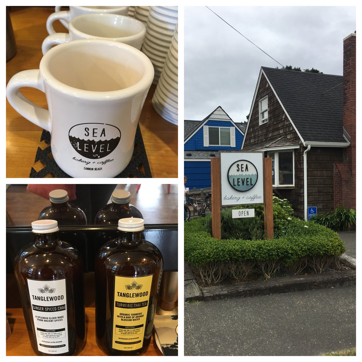 PDXSmallBiz's tweet photo. Big smiles when I see #smallbiz program alum products in places outside PDX: #tanglewoodbevco at @sealevelbakery in Cannon Beach #IncreaseProject @prosperportland @torycampbell https://t.co/DIE1SSA0vS https://t.co/Io4Amy4HEe