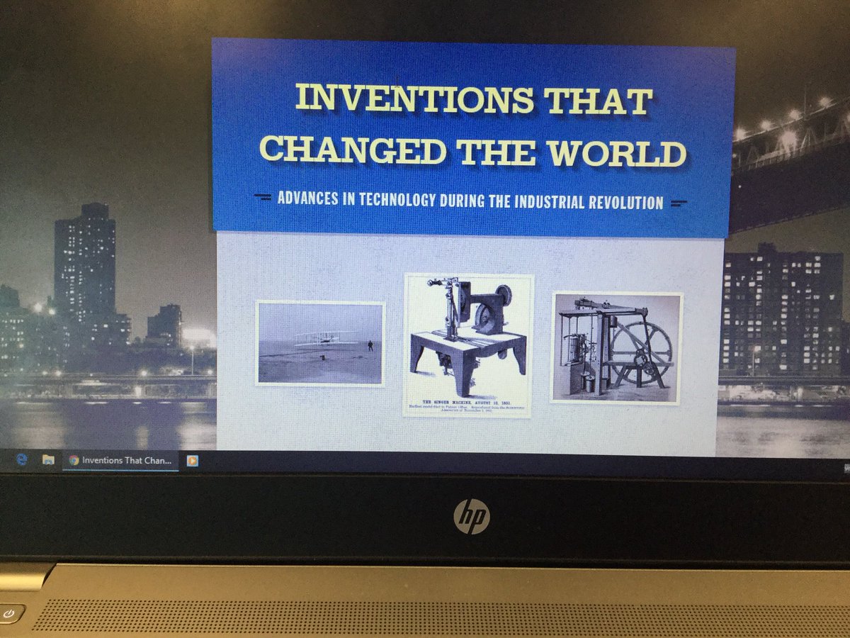 tweetsfromB210's tweet photo. Cool! A hands-on activity! We get to make a commercial advertising a life changing invention during the Industrial Revolution!! #byarsmeetsworld #CNUSDFunandDone https://t.co/AwA0YzgAUV