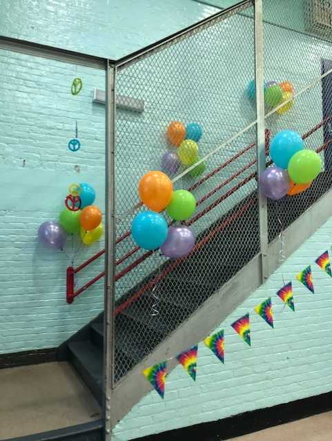 PS66BX's tweet photo. Our 5th Grade Team preps for the #5thgradedance #peace #danceparty #movingup #celebration @CSD12Bronx https://t.co/6H8Sv6pOOx