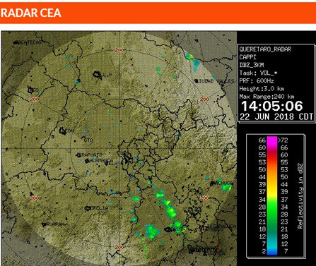 #AlMomento Posibilidad de #LluviaQro en los municipios del sur del estado de #Querétaro, <a href="/AmealcoMpio/">Amealco Municipio</a> y <a href="/PresidenciaSjr/">Presidencia de San Juan del Río</a> #TomePrecauciones @PCSJRQ @poesqro <a href="/SSPMSJRQ/">SSPM-SJR</a> @CEPCQueretaro
