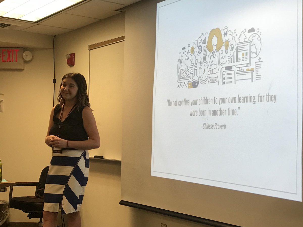 ireDCSD's tweet photo. Doing us proud! Today IRE teacher Ms. Myers presented at National Education Summit, themed “Mirrors &amp; Windows,” encouraging reflection of teachers w/ what is new in the world of education.  Her presentation:  “Changing the Way We Think of Social-Media in Education.”  

Go, girl! https://t.co/lugdExUhjt
