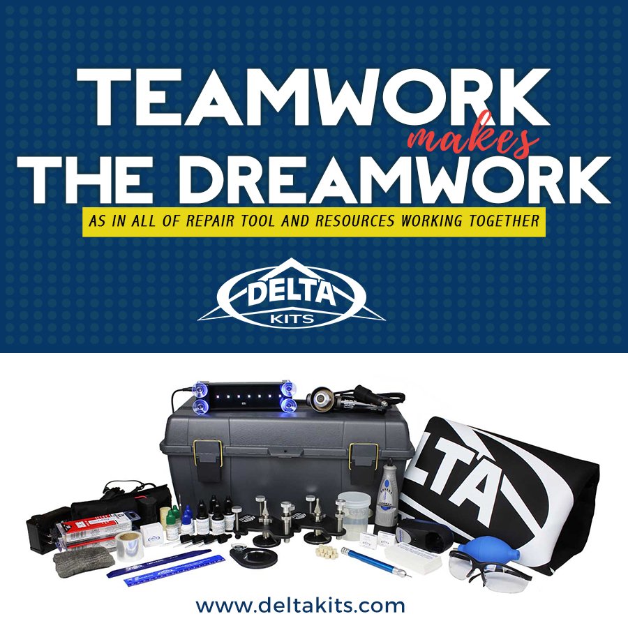 DeltaKits's tweet photo. Happy #Friday, y'all! #teamwork makes the dream work. Find tutorials, invoice samples, product info, #sales, #training needs, and more on our website https://t.co/JBojYUZY1U or just shoot us a call.

Let's head into the #weekend strong!💪 #smallbiz #windshieldrepair https://t.co/WnOgecXP49