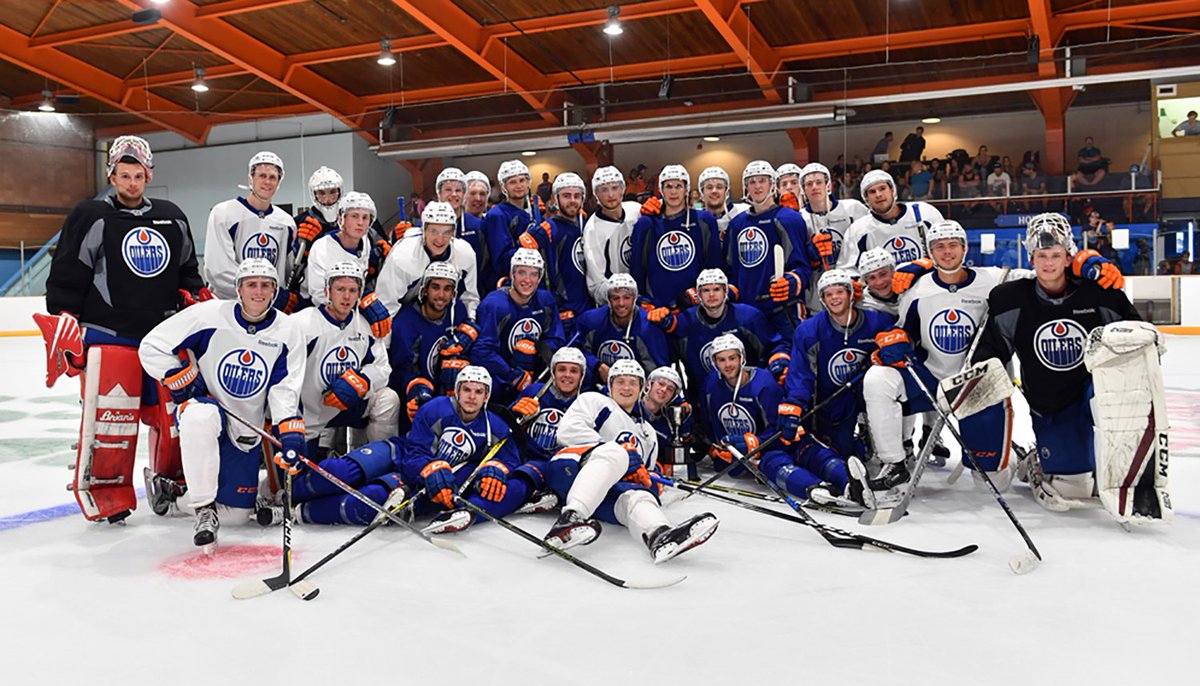 EdmontonOilers's tweet photo. #Oilers Development Camp will be held June 25-28 at the @RogersPlace Community Arena including the annual Billy Moores Cup on Thursday, June 28 at 6:30pm. All sessions will be open to the public at no charge. https://t.co/T9LV2MKSr6