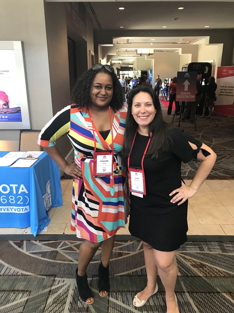 lm210's tweet photo. Great time chatting about @Google #googlenextgenleaders and our American future with my awesome rockstar friend @mschanellep @NALEO #NaleoConf18 @DemocracyFund https://t.co/cAVBEJYOcP