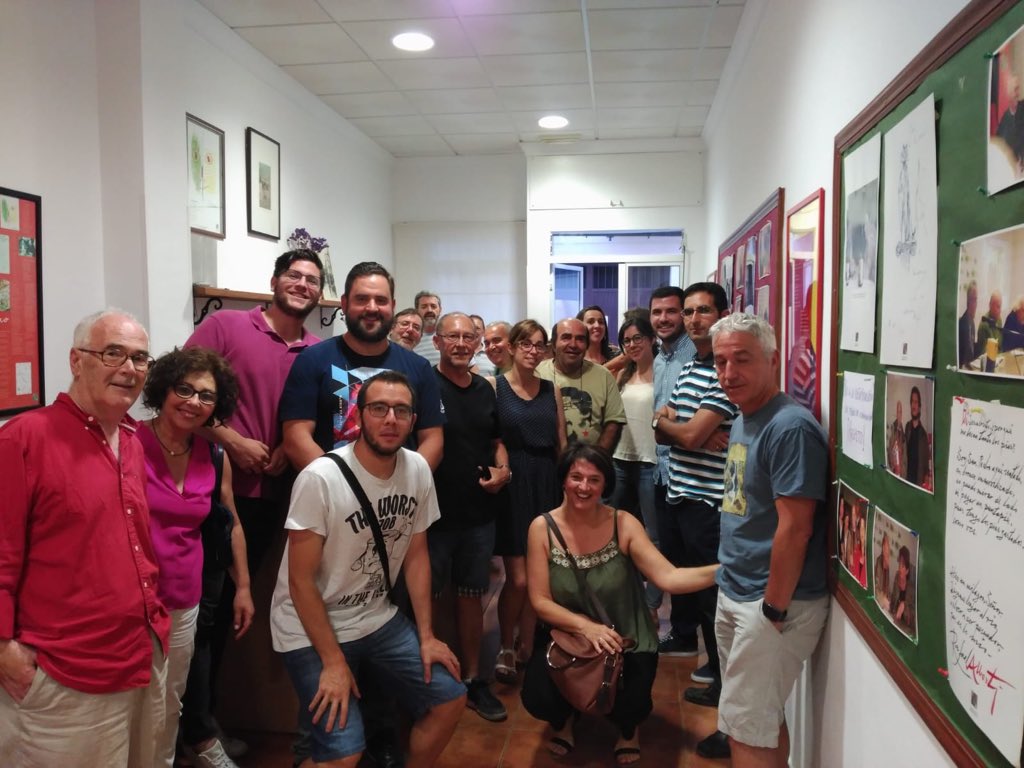 IUAlhaurinelGra's tweet photo. Esta tarde hemos disfrutado de la presencia de @edugaresp.
Su experiencia en los Ayuntamientos del cambio nos trae esperanza para el pueblo. #AlhaurinElGrande https://t.co/7W1mc2f1Iw
