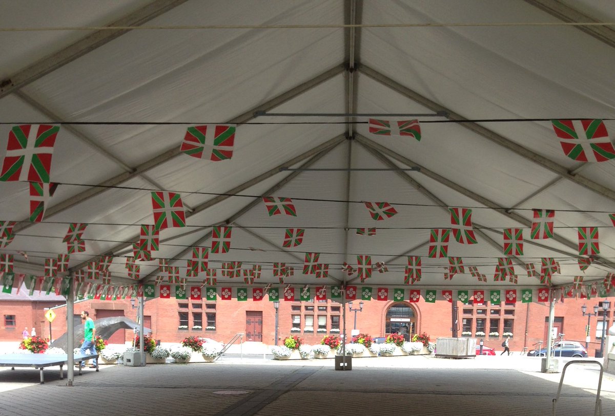 NEBasqueClub's tweet image. #BasqueFest is coming! Saturday rain or shine #basque #dontworry #bigtents