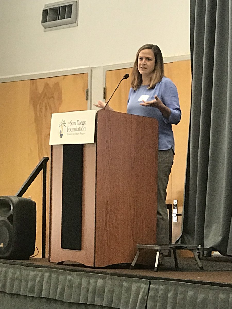ClimateEdSD's tweet photo. “There’s a lot we can &amp; are doing by working together &amp; investing today... At first there were only 2 regions on board, now all but one of our regions are working on or have adopted a climate action plan”
-Nicola Hedge, Dir. of Climate &amp; Environment Programs #HealthyAirSD @sd_fdn https://t.co/qu0Znqtul8