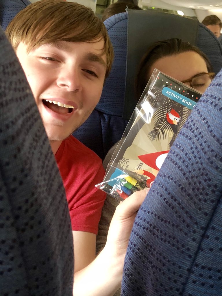 NHS_Bowman's tweet photo. Therapeutic coloring books are being provided for passengers on the newest flight.  One of these planes is going to take off! https://t.co/RioTP2luMQ