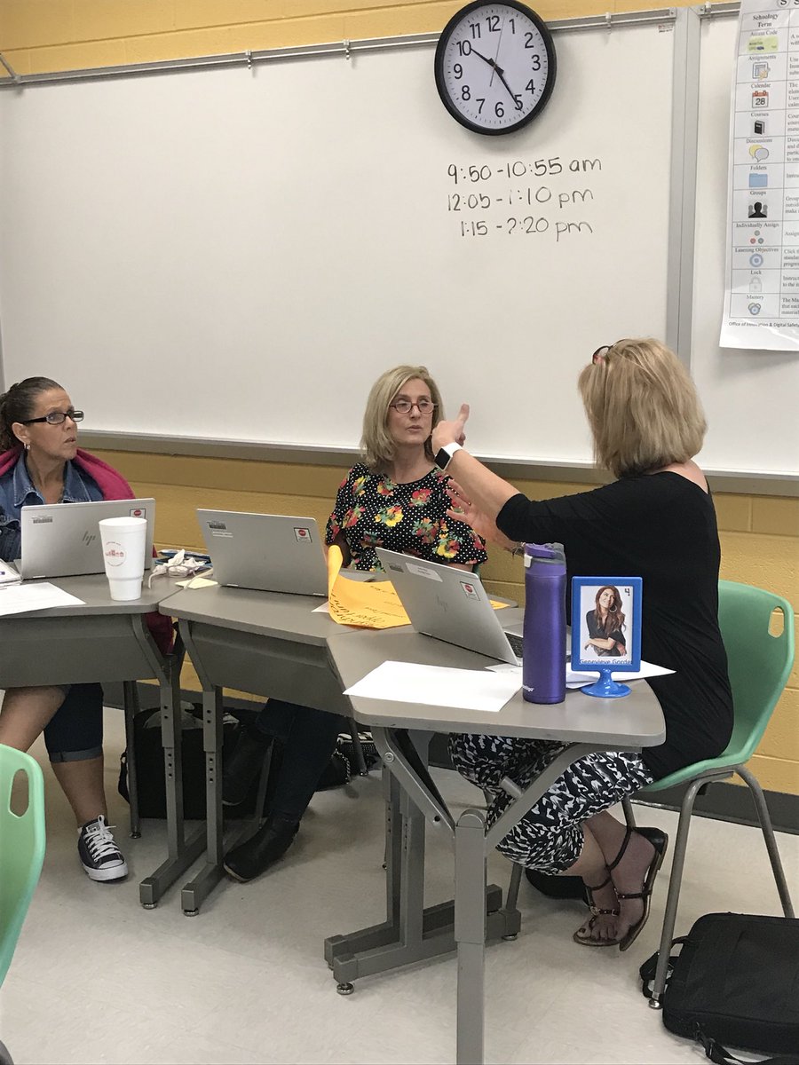 clwarlick's tweet photo. That’s a wrap! The conversations, engagement, and learning opportunities were incredible. Thank you for a fantastic week. #bcpsbli @BCPSBLI @MrsStacyBarry #tradingspacesbli https://t.co/o3djUMgYbM