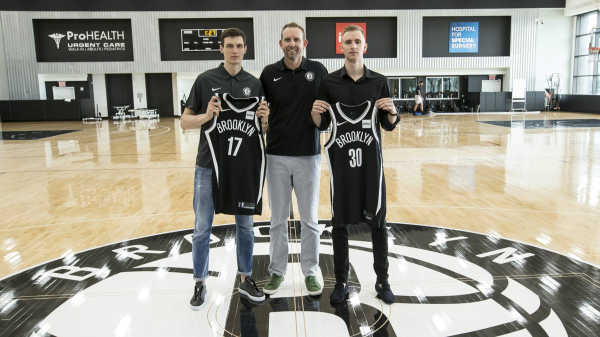 Your newest Nets @DzananM13 and @RODIONS1 . https://t.co/IML19dyxsr