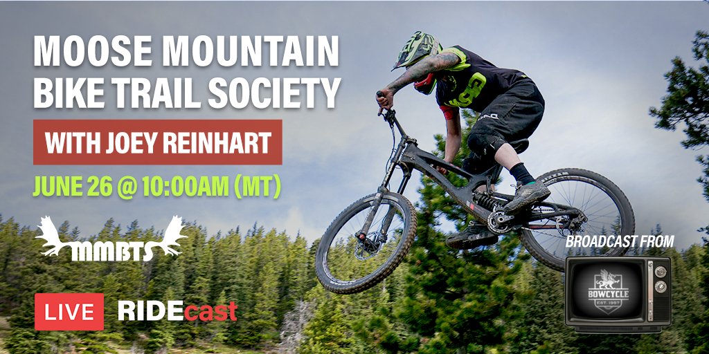 We are stoked to have special guest Joey Reinhart giving us all the dirt on the Moose Mountain Bike Trail Society (MMBTS) for RIDEcast EP 17
Catch the show at 10:00am (MT) on Tuesday the 26th. 
Click the link below to get the live reminder
facebook.com/rideguidelive/…