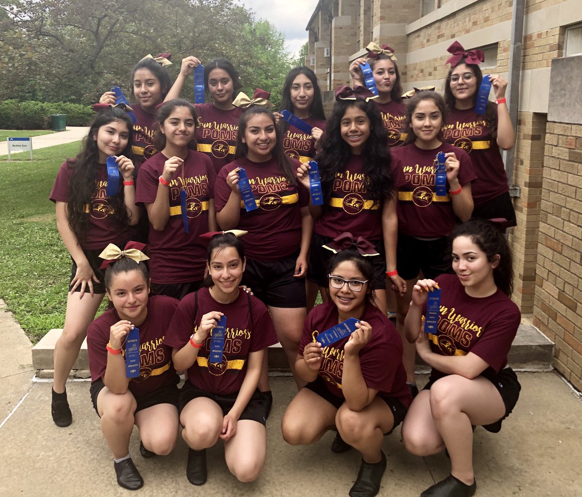 SolorioPoms's tweet photo. Superior ribbon on our team performance routine! #squadgoals #UDAcamp18 https://t.co/cixt6iH8o7