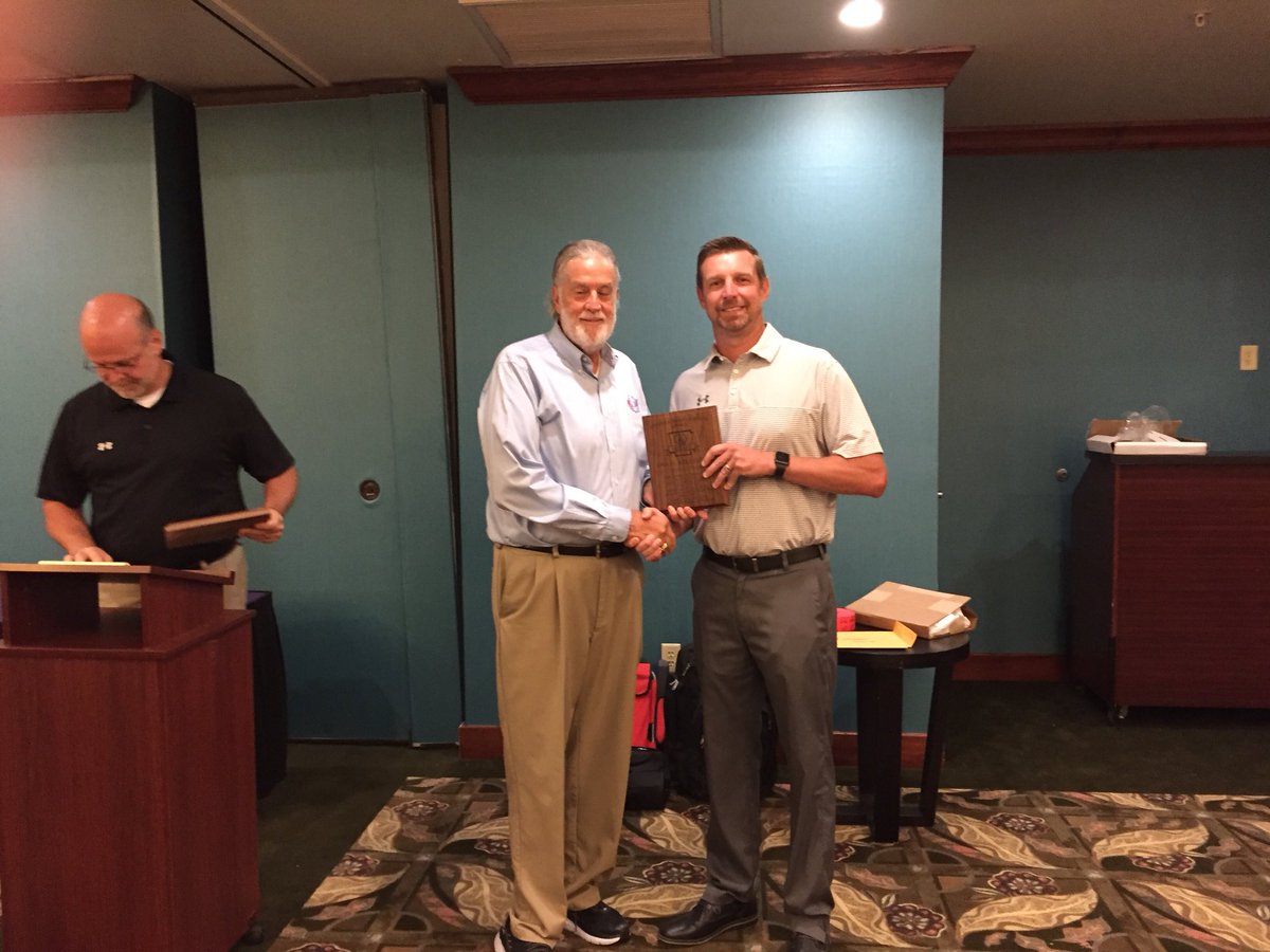 ArkHSADs's tweet photo. The Distinguished Service Award for 2018 goes to the. BowTie AD himself, Mr. Doug Kilgore of CAC. Thank you Mr. Kilgore for all that you have done and continue to do sir. https://t.co/87zYNbYHNf