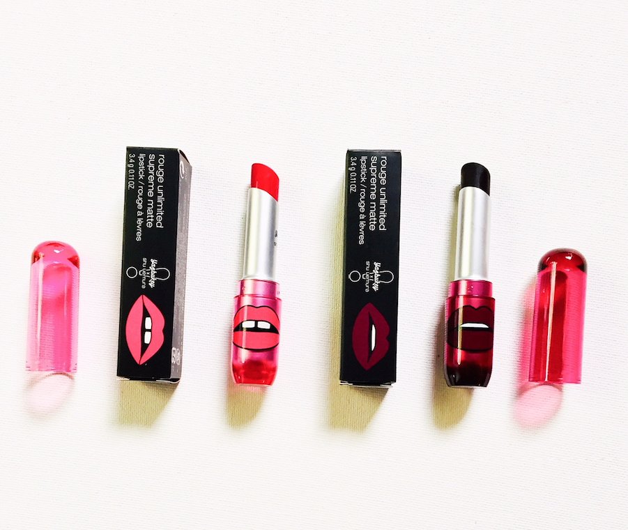 davelackie's tweet photo. I'm giving away this duo of Yazbukey for shu uemura matte lipsticks (in Cyclamen Sound &amp; Grape Jam) To enter, follow @davelackie &amp; RT https://t.co/ovSNc3Er7Q