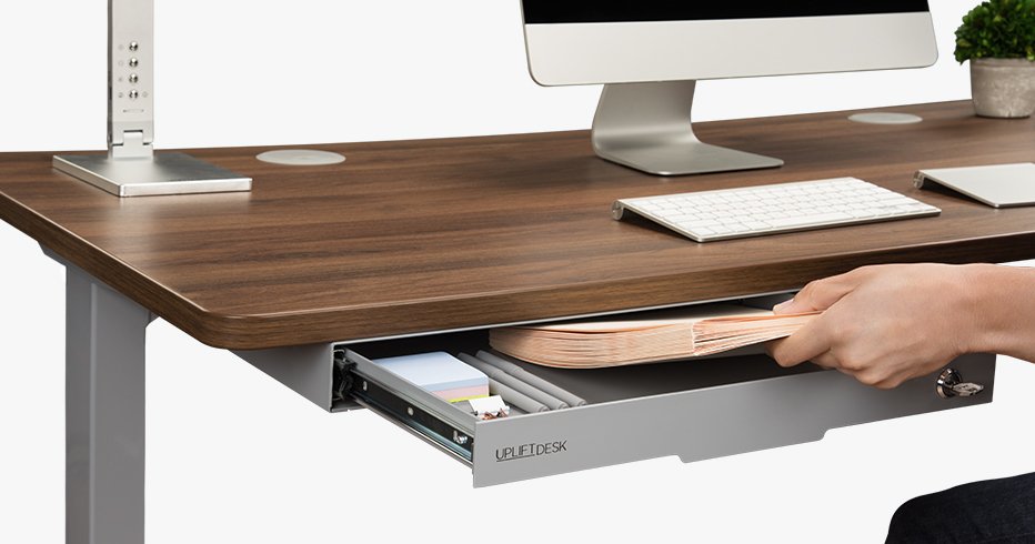 Uplift Desk A Twitter Our Slim Under Desk Storage Drawer Is The