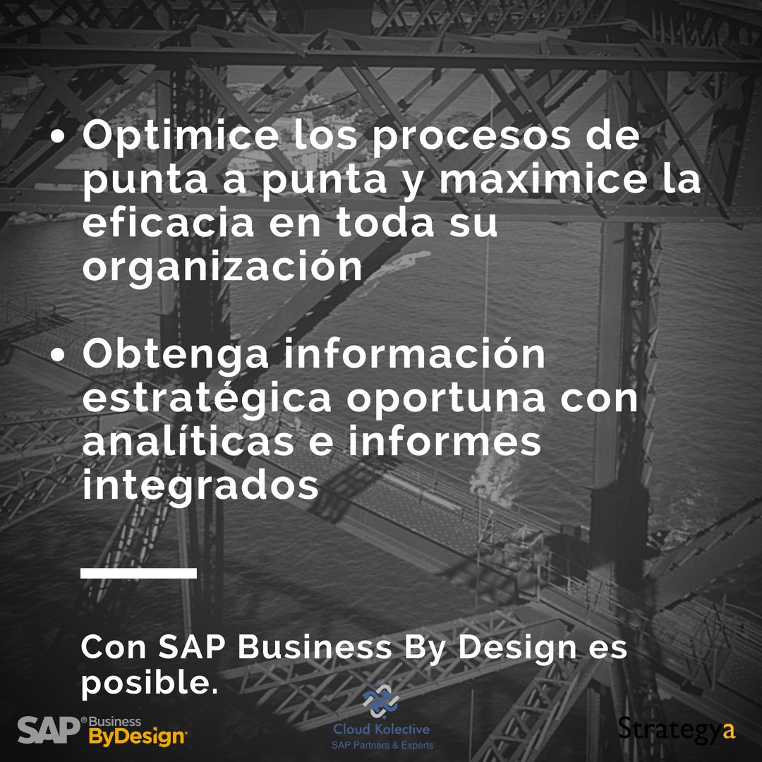 CloudKolective's tweet photo. Conozca más: https://t.co/dfDTTWeLKr… 

#SAP #BusinessByDesign #CloudKolective https://t.co/pt0JQ1cqGE