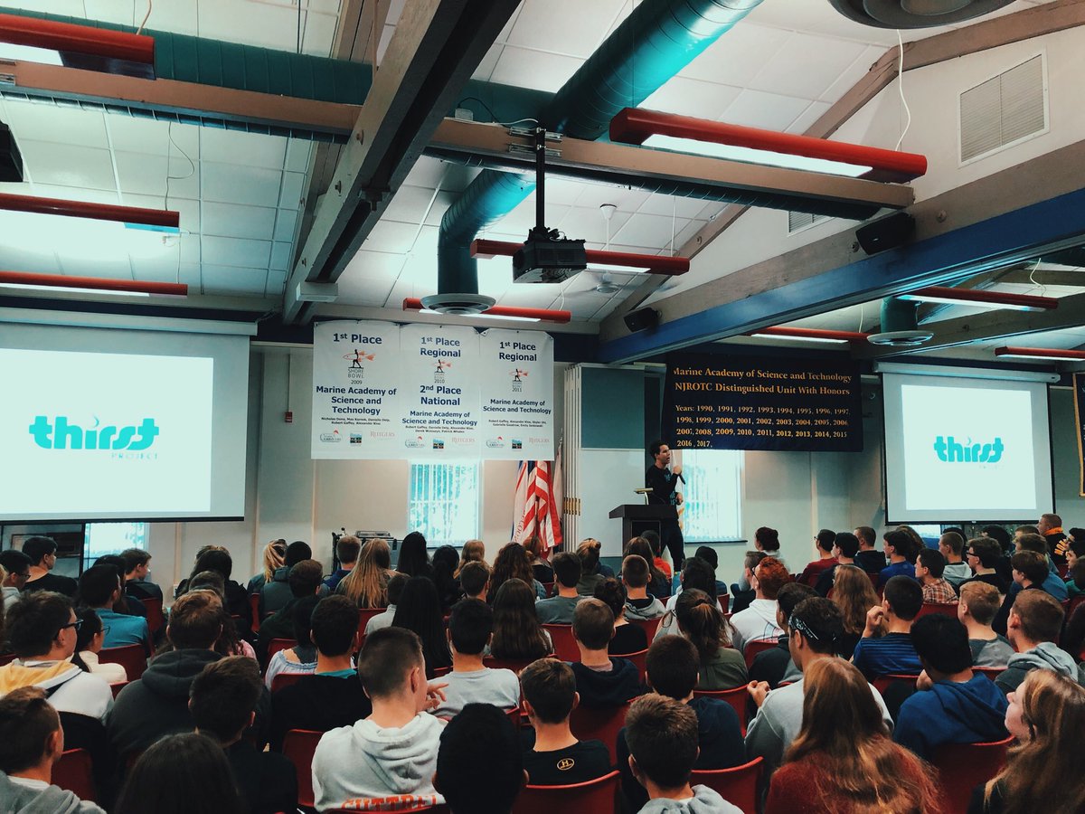 thirstproject's tweet image. Who’s excited for the Fall 2K18 school tour ✏️💯!? Cause we are 🙌!!