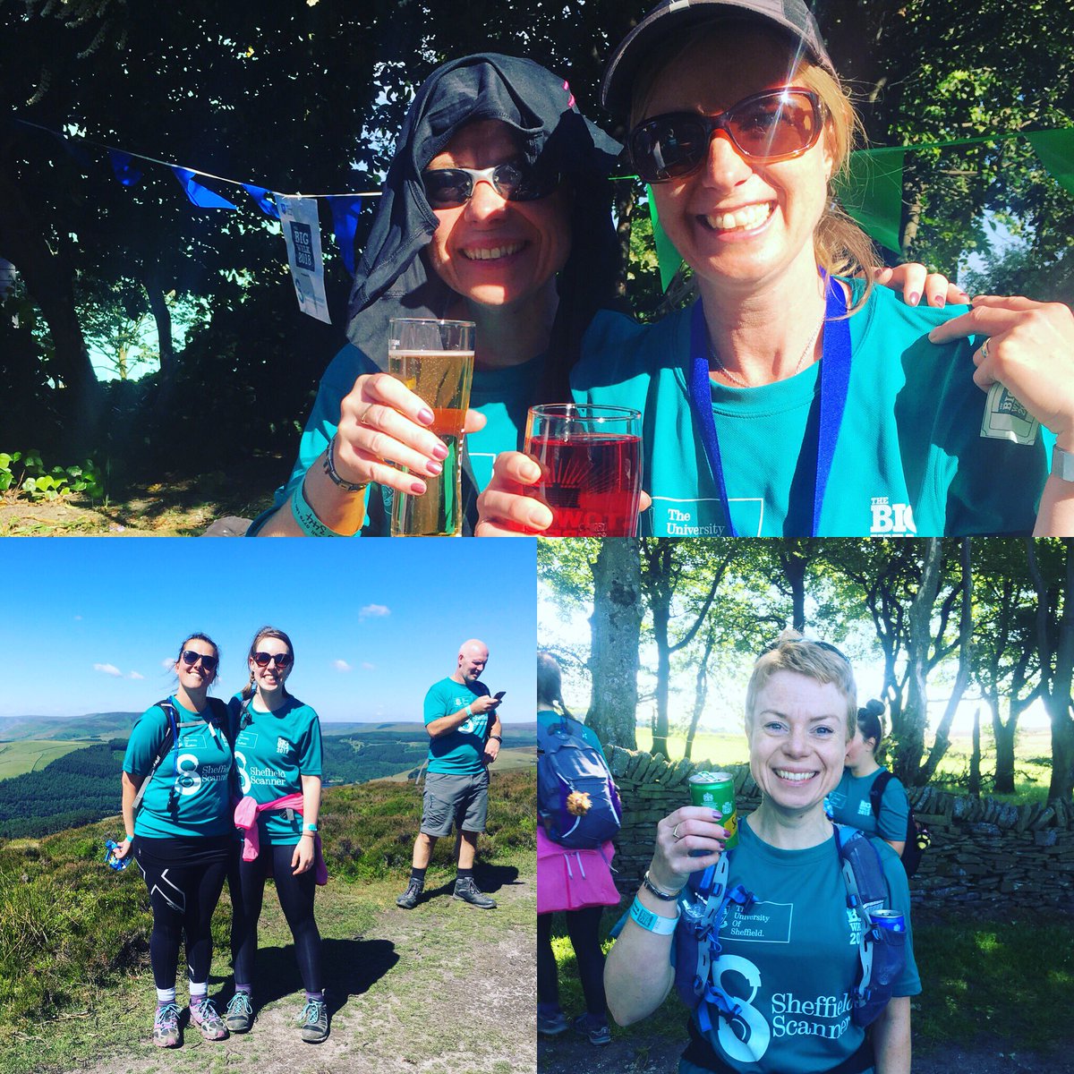 tracyswoodward's tweet photo. We did it!! 26.2 miles for Sheffield Scanner appeal. What a fabulous day with friends βοΈπ #SheffieldScanner #sheffielduniversity #bigwalk2018 https://t.co/MVGhueII2X https://t.co/6OpkTsEXKY
