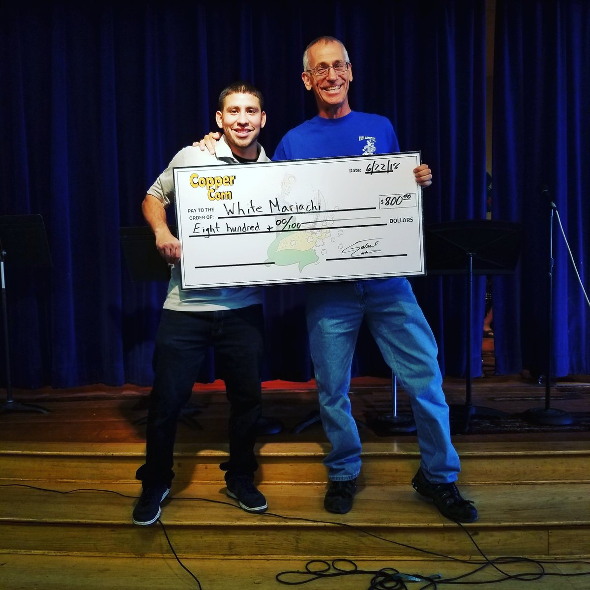 copper_corn's tweet image. Congratulations to White Elementary School's Mariachi. $800 
#COPPERCORN  #FUNDRAISER