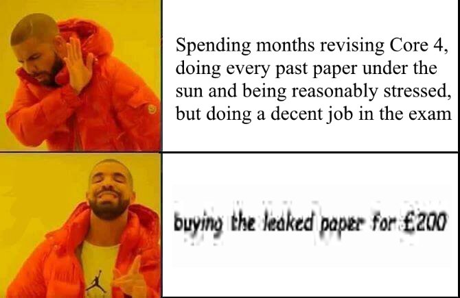 samboyer276's tweet photo. hey s2's up next, wonder if we'll be using a poisson distribution to calculate the probability of the paper having been leaked again
#edexcelc4 #edexcelmaths https://t.co/Skr6gjo9f6