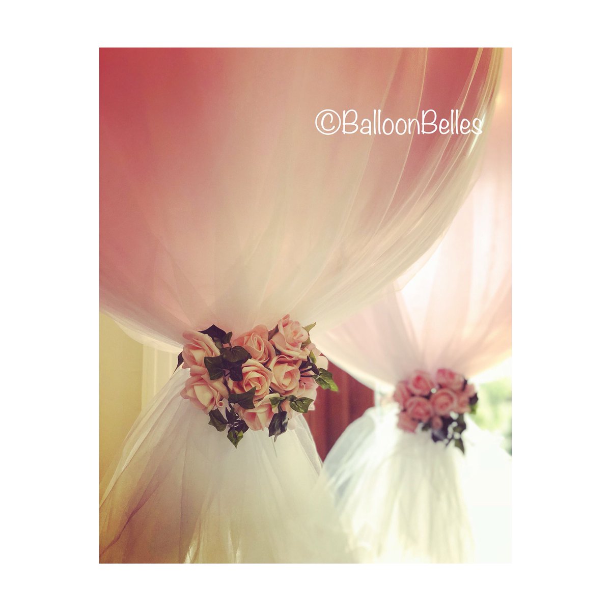 BalloonBelles's tweet photo. #tulleballoons #bespokeballoons #weddingballoons #weddinginspo #balloons https://t.co/O879CM7hAd