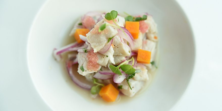 The ceviche at #Nikkei will leave you wanting more! What's better? #itsincluded #makethattwo #melianassaubeach #bahamas #japanesecuisine #gastronomyexperiences