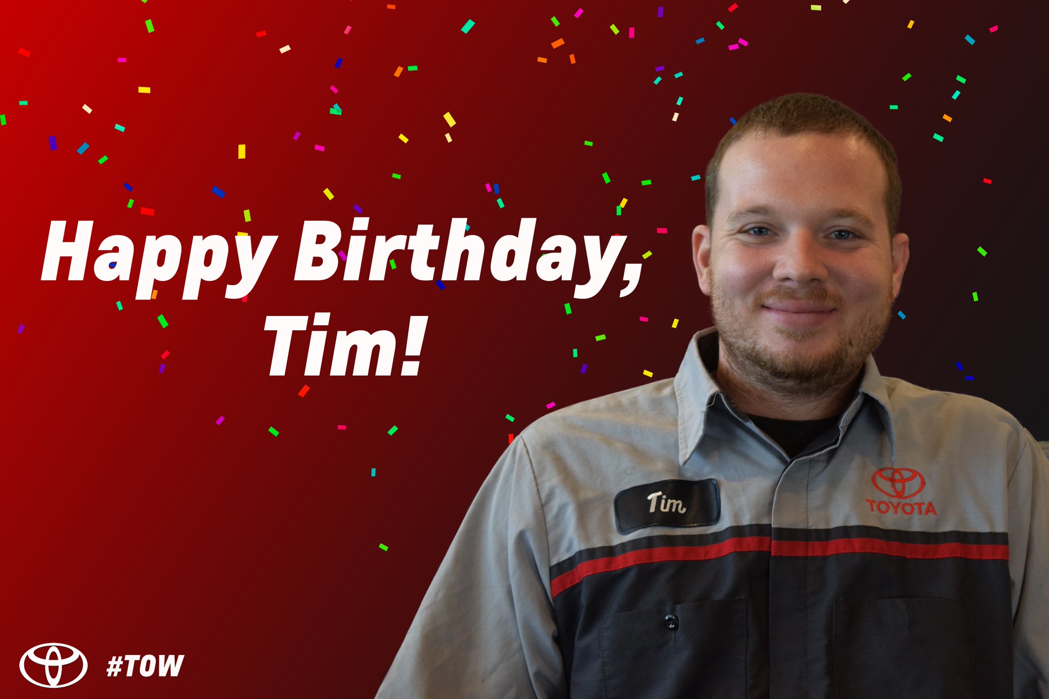 We would like to wish Tim Anderson a very Happy Birthday!     