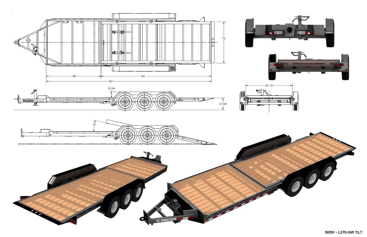 TrailtechInc's tweet image. New additions to our Premier Series. L370DT and L370T. Available soon through your local dealer. #trailtech