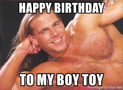 Happy Birthday I hope you enjoy the best image I found when I googled Shawn Michaels Birthday!!! 