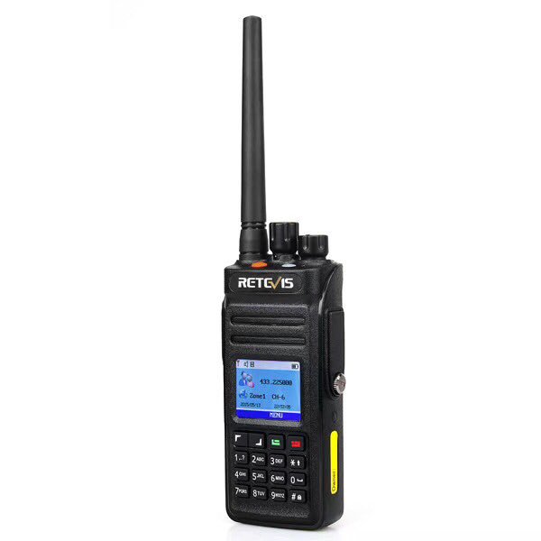 ailunce's tweet photo. #Ailunce #RETEVIS #RT83 DMR UHF IP67 GPS with Color Display, featuring with "Man Down". If the transceiver leans past the set angle for the preset period of time, an alarm sounds. https://t.co/iW2ePstBB1
