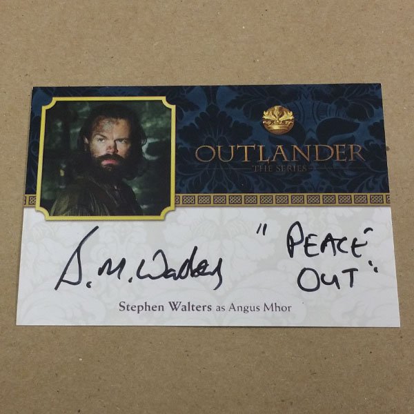 georgenadeau's tweet photo. Follow and Retweet for chance to win #Outlander @StephenWalters autograph card from @Cryptozoic Outlander Trading Cards Season 2
🎁
https://t.co/LeZ0Hb4pV8 

Winner will be randomly selected and announced Sunday https://t.co/aV9KmyfPLI