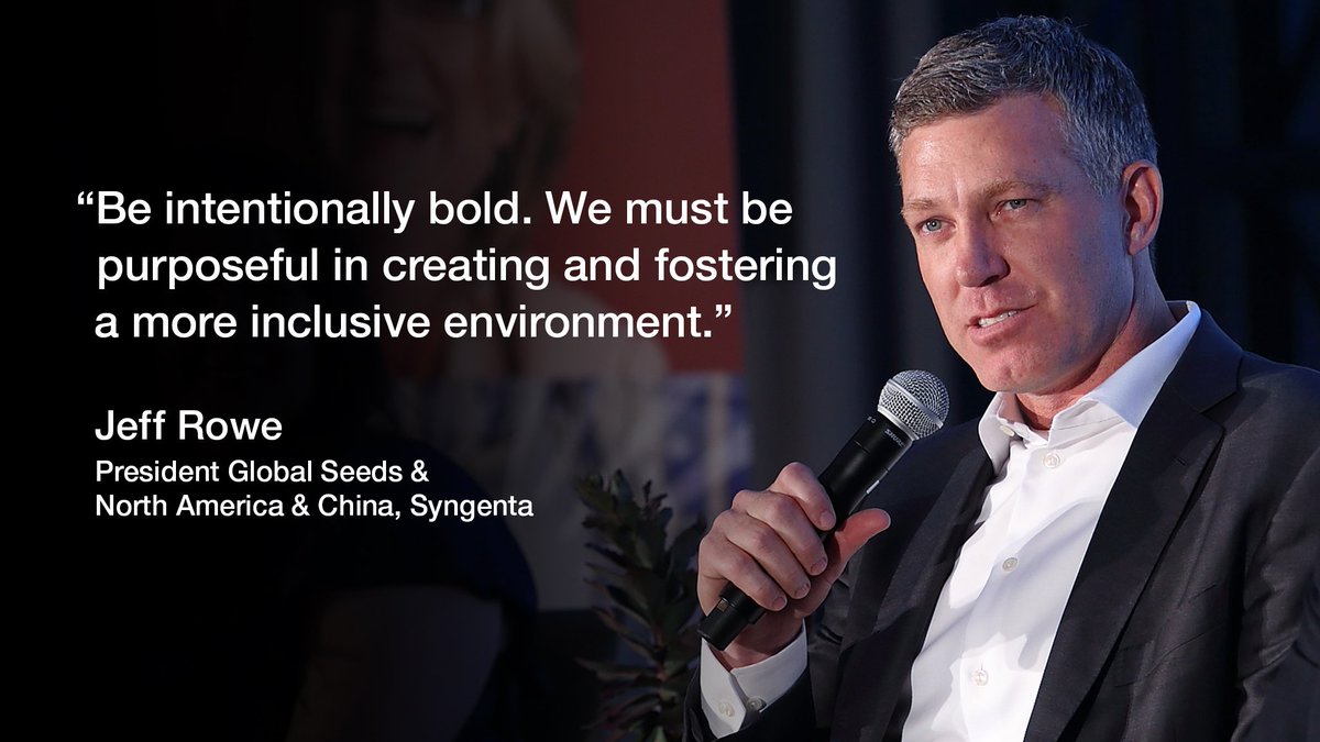 SyngentaUS's tweet photo. Yesterday’s Cultivating Change Summit panel discussion featured our very own Jeff Rowe, sharing how the strength and diversity of our team inspires our commitment to inclusion here at Syngenta. #CCSummit2018 https://t.co/MNRGNIOcGz
