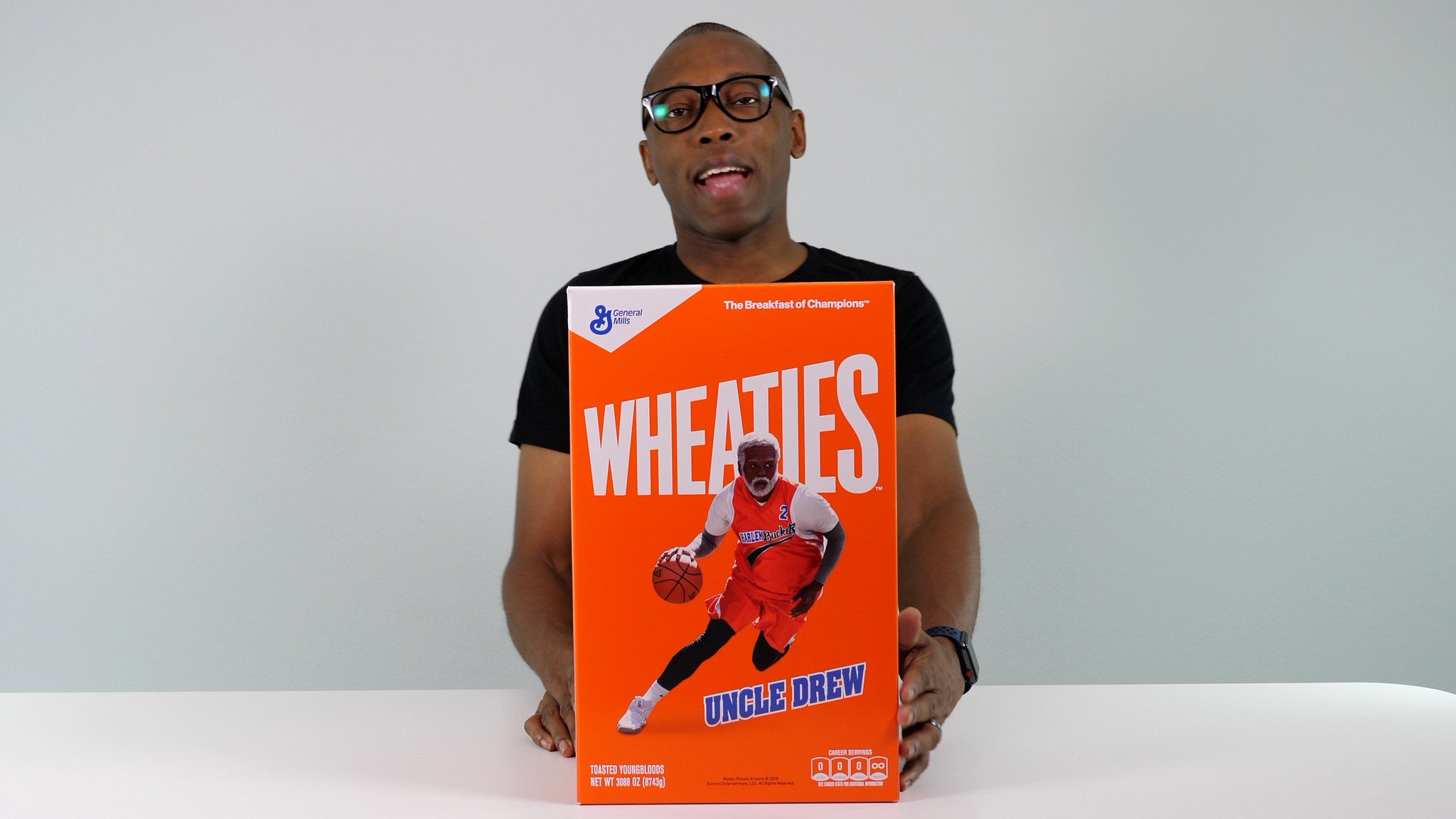 Jacques Slade on X NEW VIDEO ALERT UNBOXING KYRIE Uncle DREW Wheaties 1 of 100 Sneaker Package. VIDEO https t 0qaiVd5DR5 https t kuXHGLdTXl X