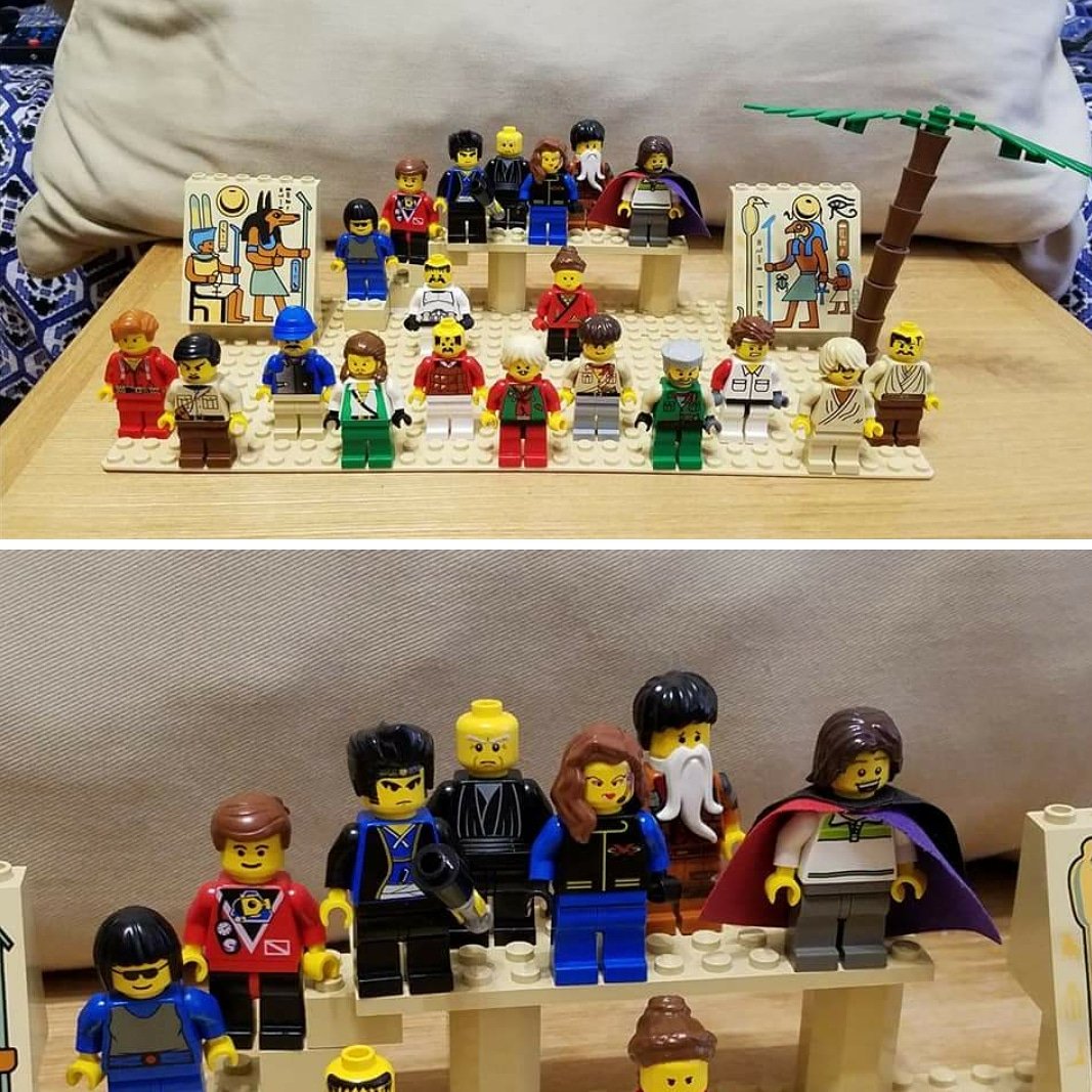 CPTheatre's tweet photo. Sometimes when you have kids in the cast of a show they recreate it with Legos. Here is the Lego version of Joseph and the Amazing Technicolor Dreamcoat thanks to Kai Bailey-Smith. We LOVE it! #CPTJoseph #CPTheatre #CPT95 #BloNo #Lego #GoGoGoJoseph #GoGoGoBloNo #GoGoGoLego https://t.co/MfdWe6ADIV