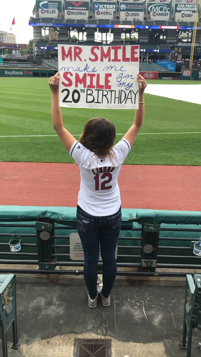 haleyannski's tweet photo. alright pls stop raining sooooon @Indians @Lindor12BC #TribeTown https://t.co/hsp1Kie2dL