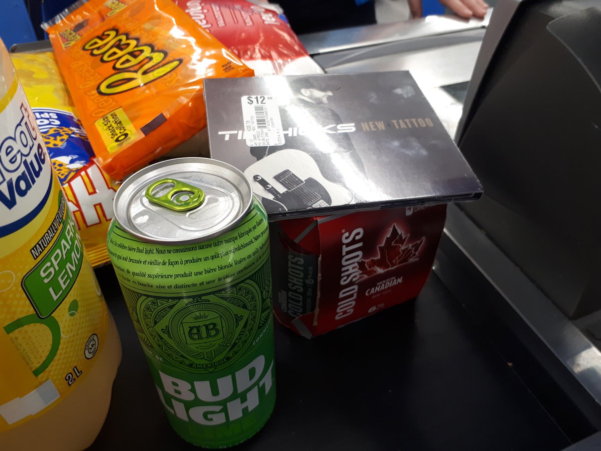 tweebaalways's tweet photo. I may or may not be getting my stronger beer for a hell raisin good time. It's going to be a Loud Friday Night!!! ❤ got me a New Tattoo @timhicksmusic https://t.co/2h8G4GzCmh