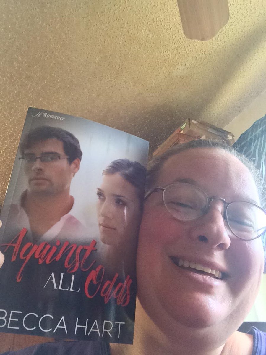 BeccaHart16's tweet image. Check this out! Me and my book! #happybeyondwords