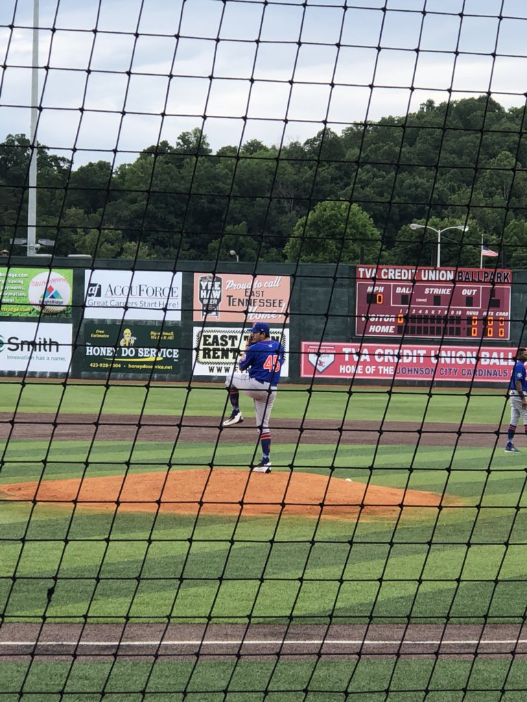 MarkThatPlay's tweet photo. .@Nuneznoah3 making his debut! 1st batter faced is a K! https://t.co/3cCtjrowb1