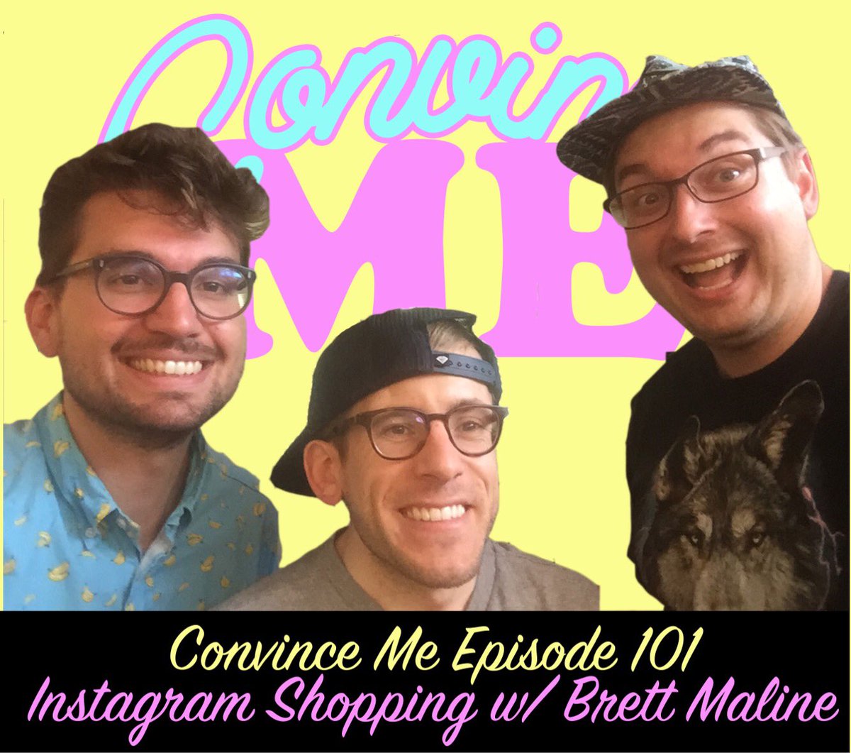 ConvinceMePod's tweet photo. @breezy__f__baby says the Instagram algorithm is your friend and you should trust it. Check it out on Apple Podcasts or here https://t.co/hCzxZubwzm https://t.co/8yofYQIOOq