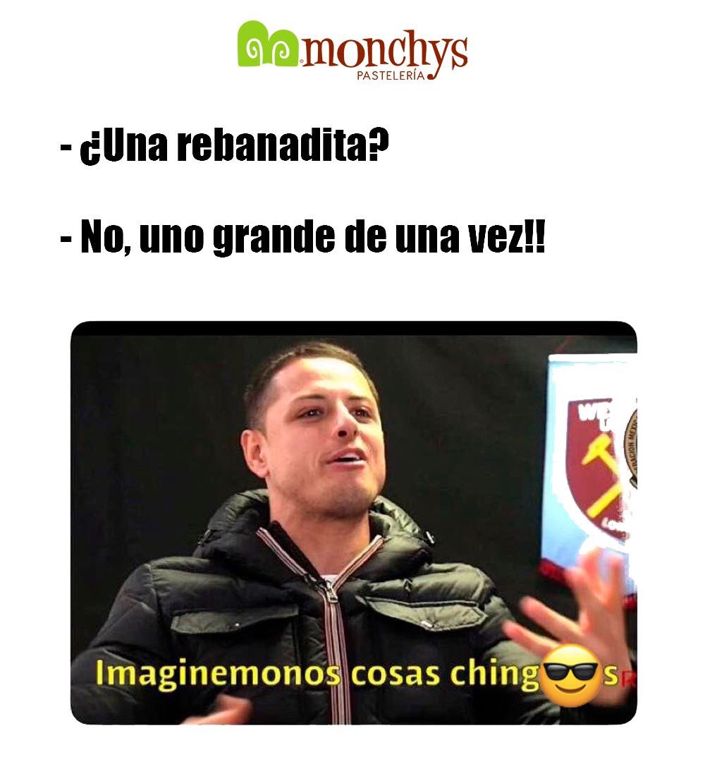 Pastel_Monchys's tweet photo. 😎¡La actitud de Chicharito es la correcta!

⚽️Disfruta del mundial con tu pastel Monchys favorito, visita tu sucursal #Monchys más cercana o pídelo a domicilio al teléfono 📞(618)817-1916

**El envío va por nuestra cuenta https://t.co/xrYuIFqbDD
