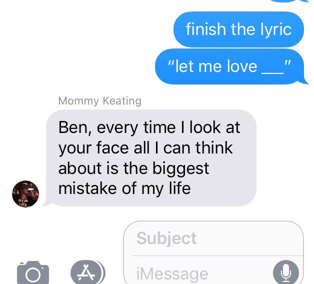 benkeating35's tweet photo. Changed “you” in my Mom’s phone to the introduction to X-Flight! https://t.co/rgDnidC04d
