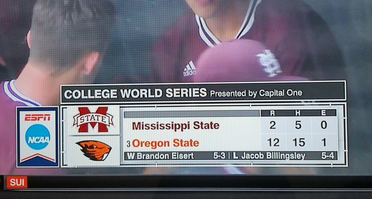 nukebeaver's tweet photo. Never Say Die #LiveForAnotherDay #BeaverBaseball #CWS #BeaverNation https://t.co/C1Lran3A5C