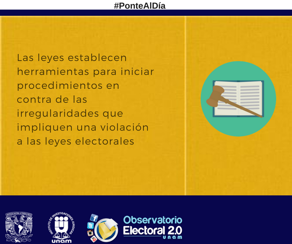 ObservatorioIIJ's tweet photo. Hoy #PonteAlDía con las
Denuncias y Procedimientos en materia electoral
#DelitosElectorales #Elecciones2018 #EleccionesMexico 
@INEMexico https://t.co/AgS6Jpb0ZI