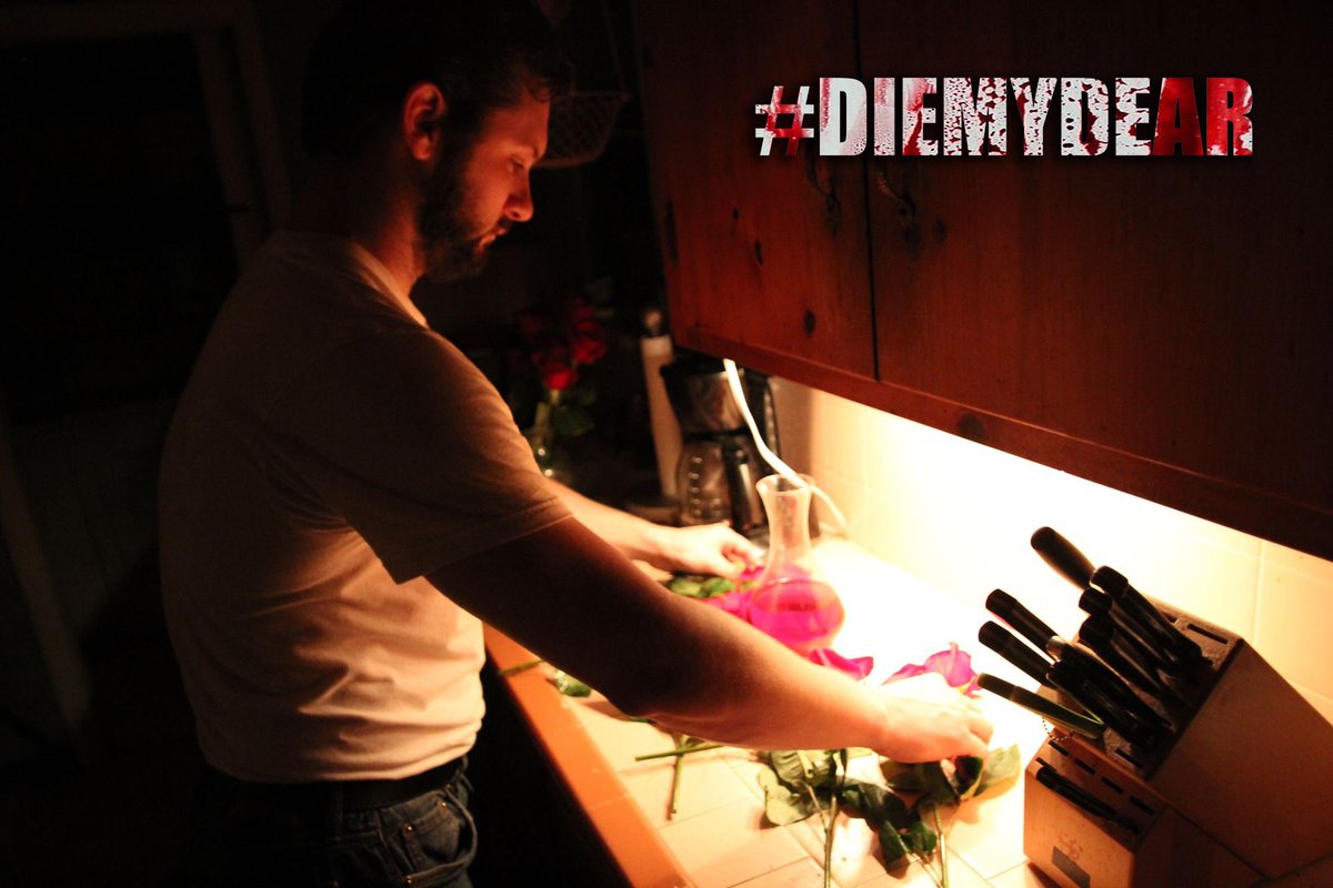 DieMyDearMovie's tweet photo. Did you know that "Die, My Dear" was primarily shot on the weekends to accommodate working schedules? What do you do on your days off? #TGIF   #diemydear  #thriller  #PrimeVideo  #behindthescenes  #horror   #supportindiefilm https://t.co/otcWrxszqP https://t.co/itTeqqYU9O