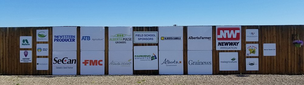 FarmingSmarter's tweet photo. Farming Smarter thanks its Field School sponsors for another great event learning in the field. #FSFS18 https://t.co/V9hbKCK5Bl