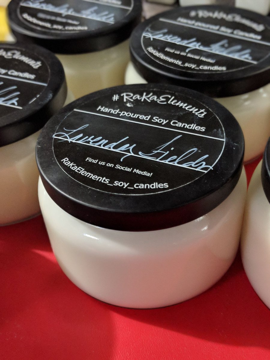 RaKaElements's tweet photo. It's been awhile guys! We're excited to be participating in the @midtownfarmsmkt on Saturday June 23rd! We're in pre-show production and REALLY excited to debute Lavender Fields and Pomander Spice! We will have many more amazing scents to choose from as well! #RaKaLove #soycandle https://t.co/AkbCJ9Qqu6